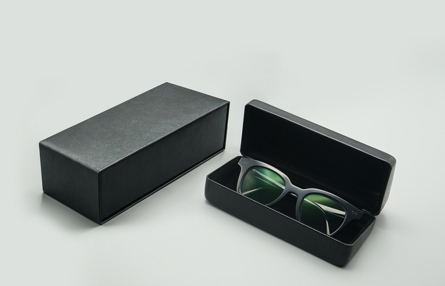 sunglasses in a case