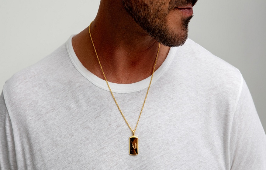 engraved jewelry for men